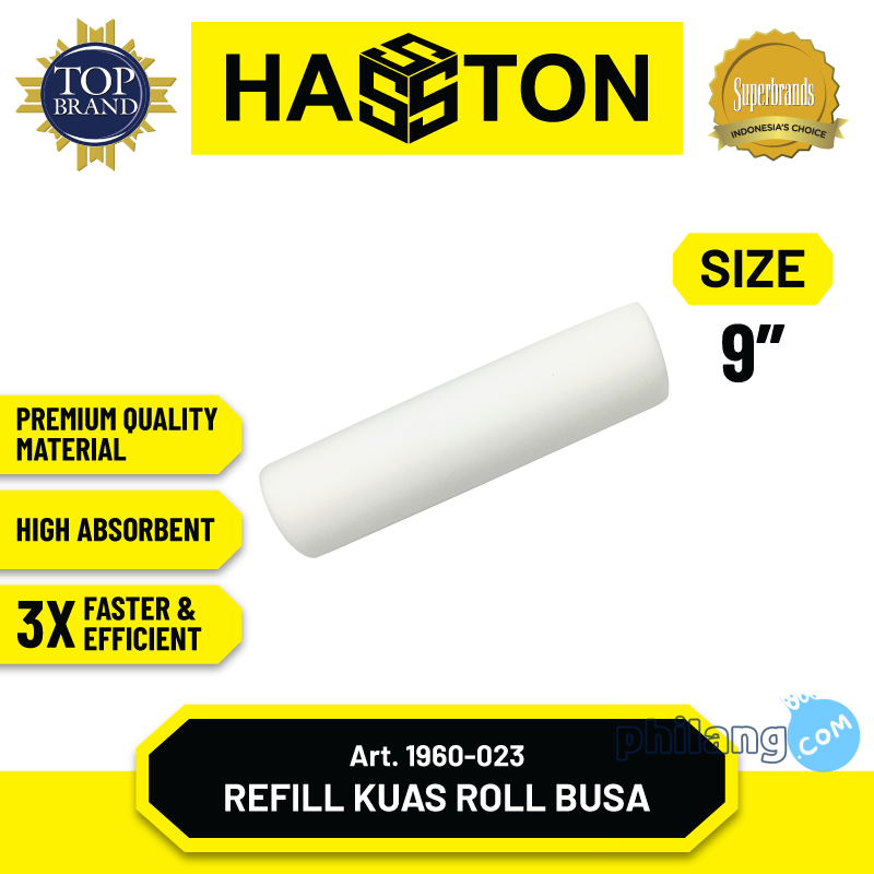 Hasston Refill Kuas Roll Spon / Kuas Roll Busa (1960-023)
