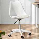 Furnibest Kursi Kantor Kursi Belajar Kursi Rias Kursi Minimalis - 8057 PUTIH