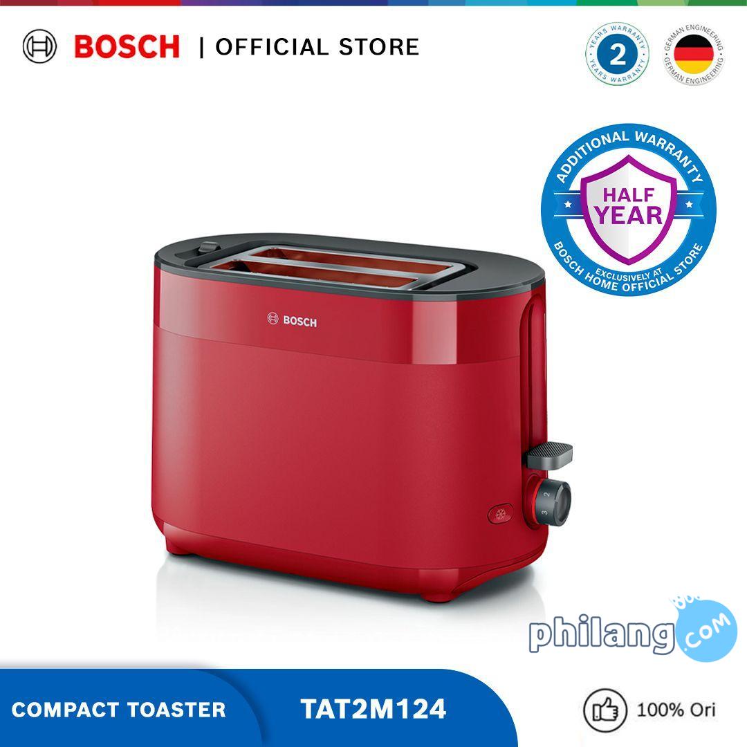 Bosch TAT2M124 Compact toaster, MyMoment, Red