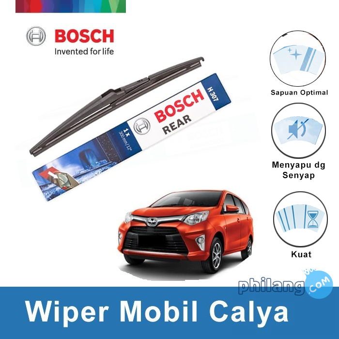 Bosch Rear Wiper Belakang Mobil Toyota Calya Rock Lock 12 inchi H307