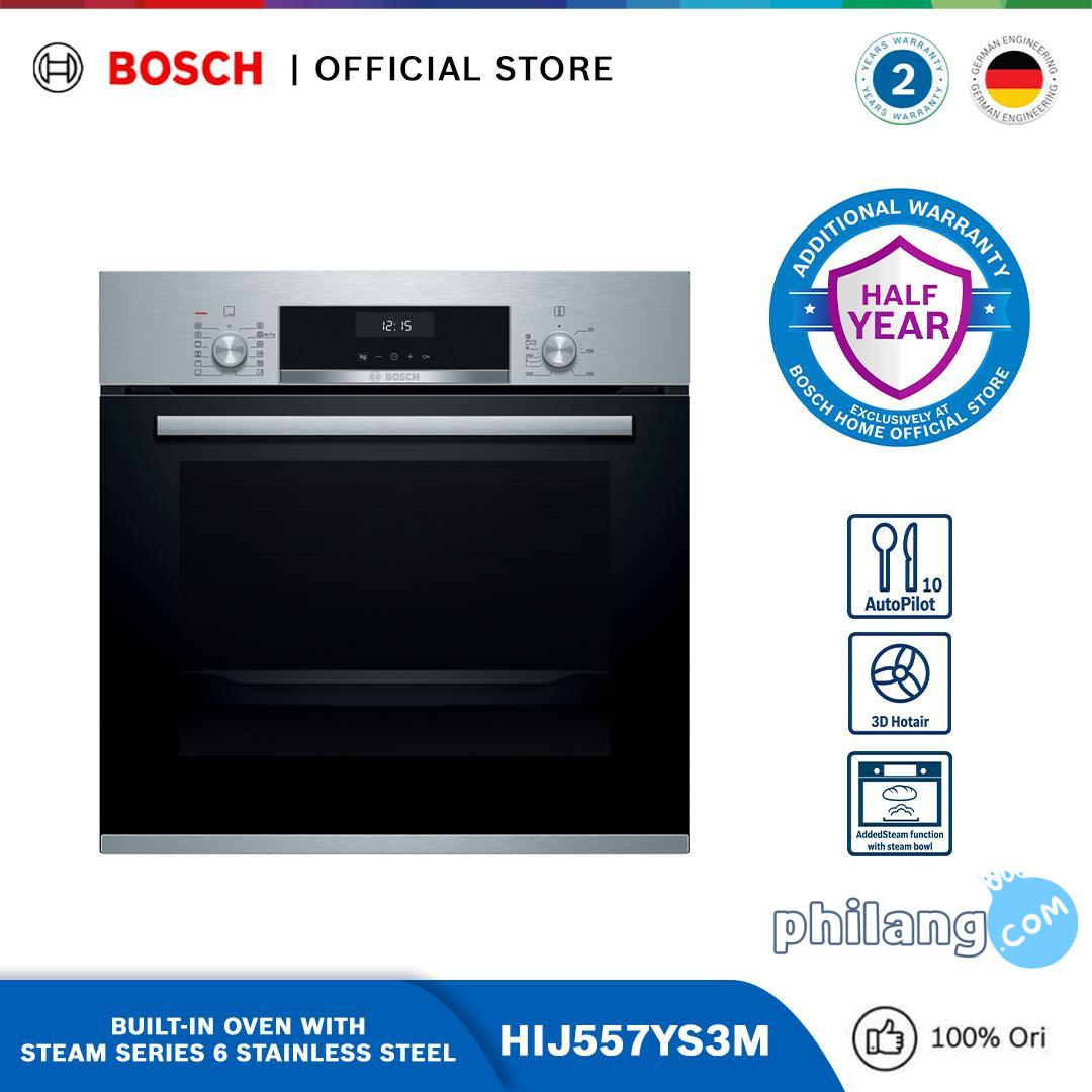 Bosch Oven Tanam / Built-In Oven with Steam Series 6 Stainless steel