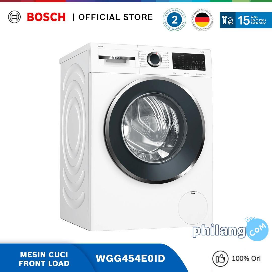 Bosch WGG454E0ID Mesin Cuci / Washing Machine Front 10 Kg Series 6 White