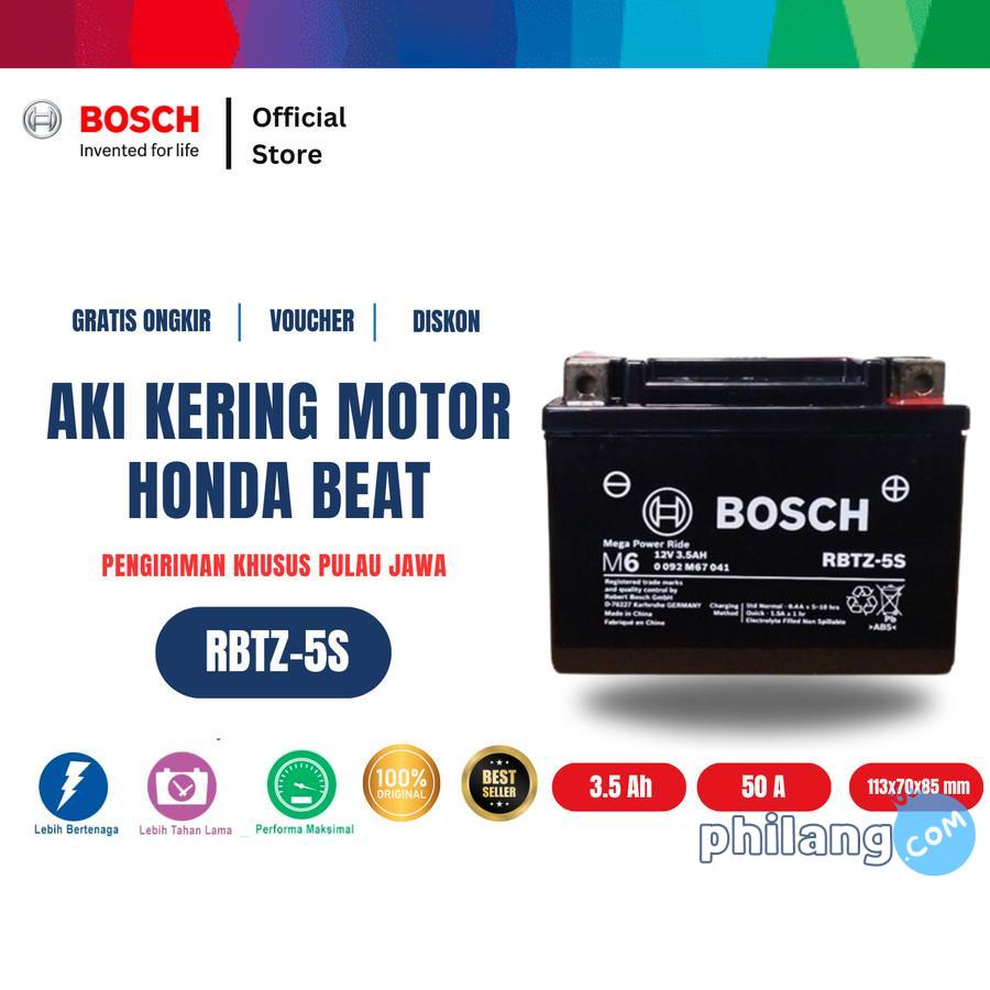 Bosch Aki Kering Motor Honda Beat Karbu Beat Sporty Beat Fi - Maintenance Free