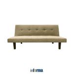 Informa Daphnie Oakland Sofa Bed - Abu-Abu Tua - Cokelat