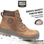 Safety Jogger Works Sepatu Safety Jogger Dakar EW S3 Leather Extra Wide Fit Toe Cap Besi & Sol Anti