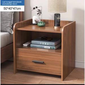 Furnibest Meja Nakas Meja Samping Meja Laci - MC-11