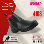 (Bonus Kaos Kaki) Sepatu Safety Cheetah 4108H Women