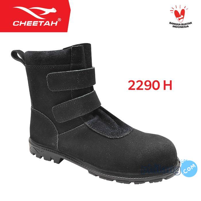 (Bonus Kacamata Matrix) Sepatu Safety Cheetah 2290H Nitrile