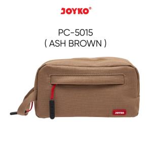 Kotak Tempat Pensil Pencil Case Joyko PC-5015 - Ash Brown