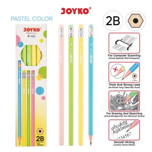Pencil Pensil Joyko P-121 2B 1 Box 12 Pcs