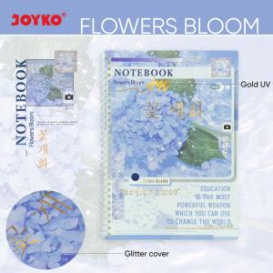 Buku Tulis Catatan Bergaris Ruled Notebook Joyko NB-727 - Flower