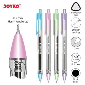 Ball Pen Pulpen Pena Joyko BP-363 Vokus Trans PTL 0.7 mm