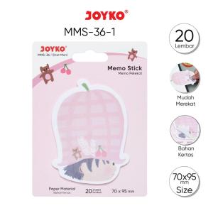 Memo Stick Memo Tempel Sticky Note Kertas Joyko MMS-36 Hat Man - MMS-36-1