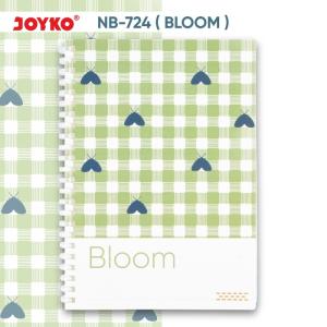 Buku Tulis Catatan Bergaris Ruled Notebook Joyko NB-724 - Bloom