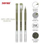 Color Gel Pen Pulpen Pena Joyko GPC-299 Premium Color 0.5 mm - Gold