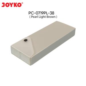 Pencil Case Kotak Tempat Pensil Joyko PC-0719PL-38 - Light Brown