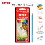 Joyko Pensil Warna Superior Quality Color Pencils HexagonalGrip - 12Warna CP-100