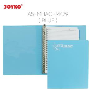 Binder Note Joyko A5-MHAC-M479 / Academy - Blue