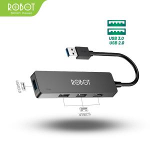 ROBOT USB Hub H160 4 Ports USB 2.0 & USB 3.0 High Speed 5GBPS Original