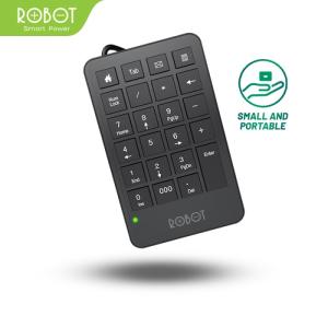 ROBOT RK01 Wired Numeric Keypad Black Portable Original