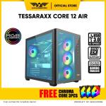 Casing Gaming Armaggeddon Tessaraxx Core 12 Air E-ATX Gaming PC Case - BLACK