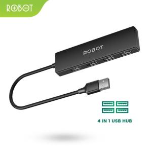 ROBOT H130-80 4 Ports USB HUB 80cm Portable Multi Function Garansi 1th