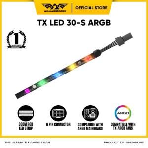 Armaggeddon Tessaraxx ARGB 30CM RGB LED Strip 6 Pin Connector - UNIT ONLY