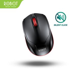 ROBOT M310 Wireless 2.4 GHz Optical Mouse Garansi Resmi 1 Tahun - Hitam