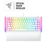 Razer Blackwidow V4 75% - White - Hotswap Mechanical Gaming Keyboard