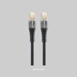 Rexus USB Cable Data CB170P Type C Cable 1 M - Black